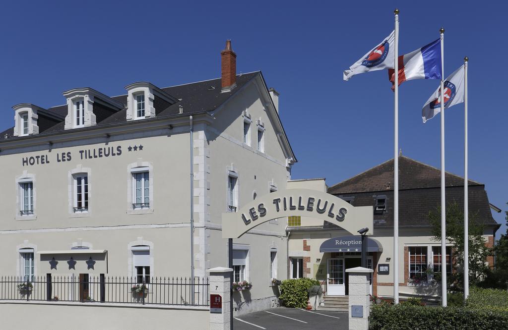 Hotel Les Tilleuls, ブールジュ エクステリア 写真